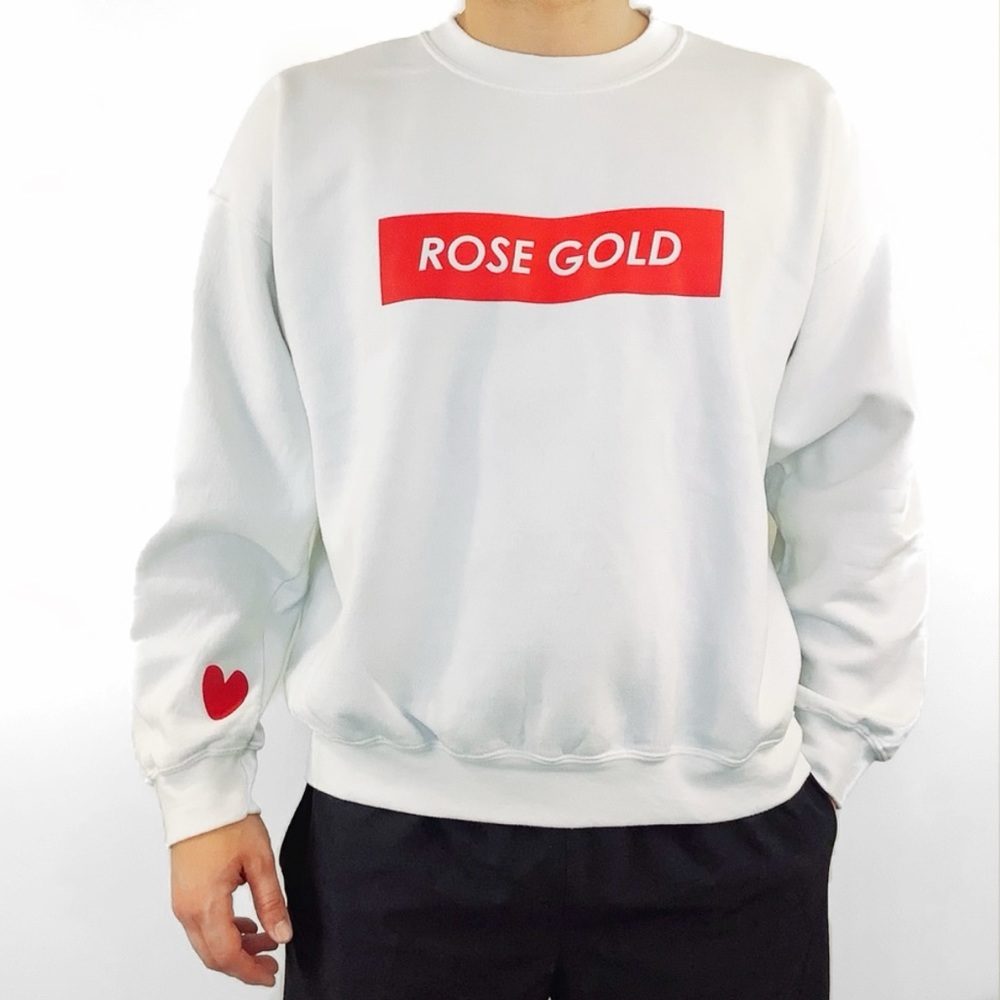 *FREE WITH BUNDLE* VIXEN VAULT Rose Gold Supreme Style Crewneck